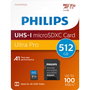 Philips Tarjeta MicroSDXC de 512 GB con Adaptador