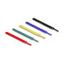 DeLOCK Juego de 10 bridas autoadherentes de colores surtidos 150 x 12 mm