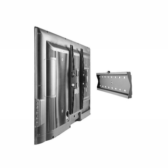 Daewoo Soporte Fijo para TV 32-55 Pulgadas con Inclinación de 12°, Carga 40 kg, Perfil 53 mm y Nivel Integrado