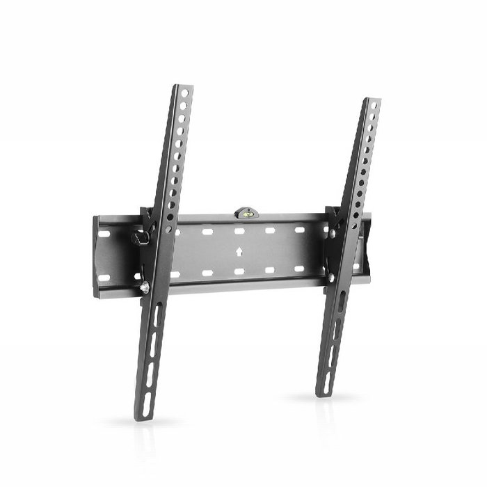 Daewoo Soporte Fijo para TV 32-55 Pulgadas con Inclinación de 12°, Carga 40 kg, Perfil 53 mm y Nivel Integrado