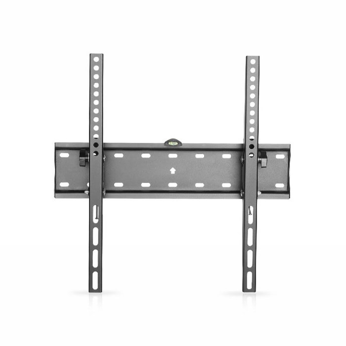 Daewoo Soporte Fijo para TV 32-55 Pulgadas con Inclinación de 12°, Carga 40 kg, Perfil 53 mm y Nivel Integrado