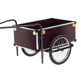 Roland Remolque Jumbo 90x60x35 cm 175L Carga 200 kg Eje Reforzado Rueda 20 pulgadas