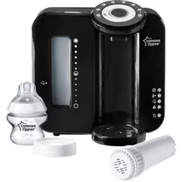 Tommee Tippee Perfect Prep Calienta Biberones Nueva Función Hot Shot Negro