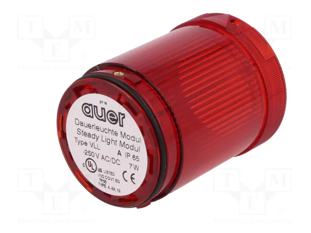AUER SIGNAL Módulo de automatización señalizador luminoso rojo 230VDC
