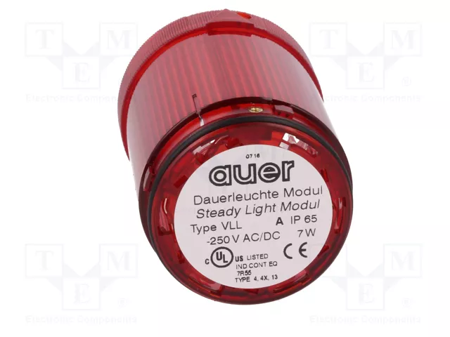 AUER SIGNAL Módulo de automatización señalizador luminoso rojo 230VDC