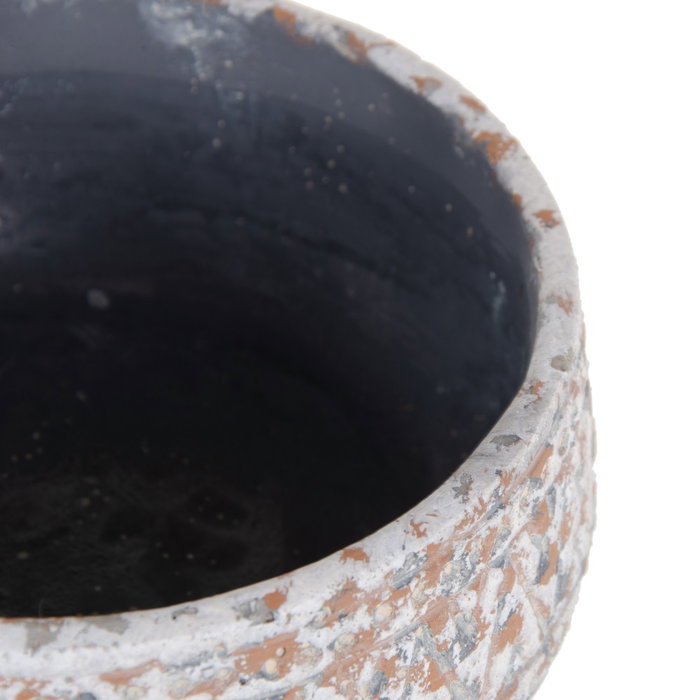 Macetero Cemento Decoración 15 X 15 X 7,50 cm (Set de 6)