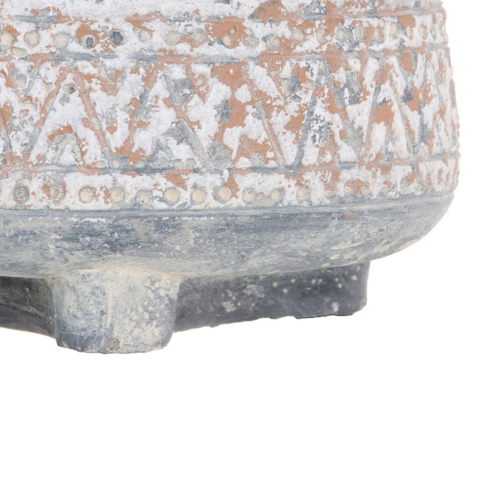 Macetero Cemento Decoración 15 X 15 X 7,50 cm (Set de 6)