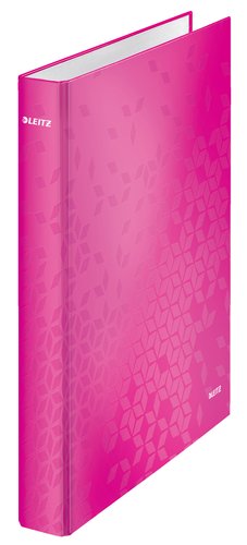 Leitz Carpeta WOW Anillas Mixtas 2x25 mm A4+ Fucsia
