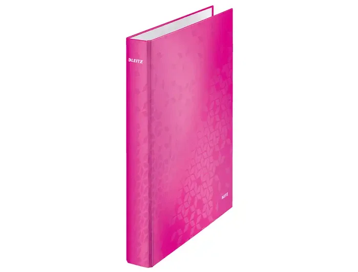Leitz Carpeta WOW Anillas Mixtas 2x25 mm A4+ Fucsia