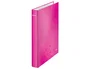 Leitz Carpeta WOW Anillas Mixtas 2x25 mm A4+ Fucsia