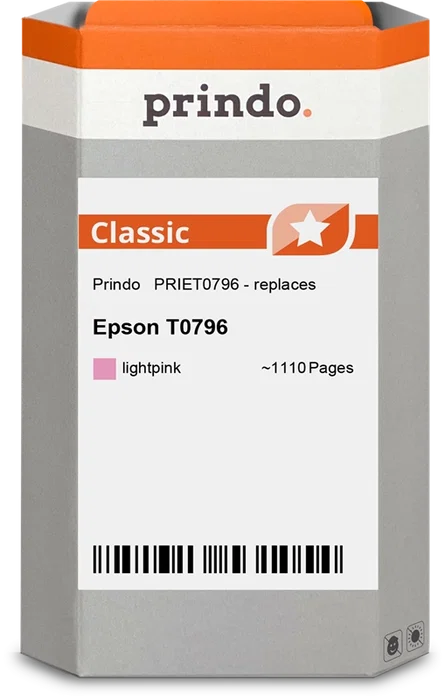 Prindo Cartucho de tinta Magenta (claro) PRIET0796 Classic Prindo Cartucho de tinta Magenta (claro) PRIET0796 Classic