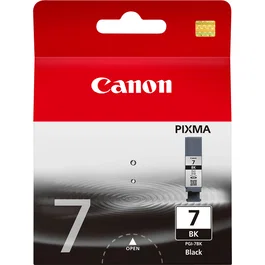 Canon 2444B001 Cartucho de Tinta Original, Negro Pigmentado PGI-7K 25ml, para PIXMA iX7000/MX7600, 1 Unidad