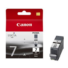 Canon 2444B001 Cartucho de Tinta Original PGI-7K Negra para Impresora Pixma MX 7600