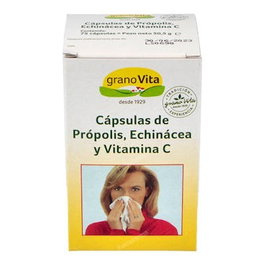 Granovita Propolis Complex 75 Cápsulas con Equinácea y Vitamina C para el Sistema Inmune