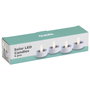 Outfit - Juego de 4 Velas LED Solares para Exterior Decorativas con Panel Policristalino y Protección IP44