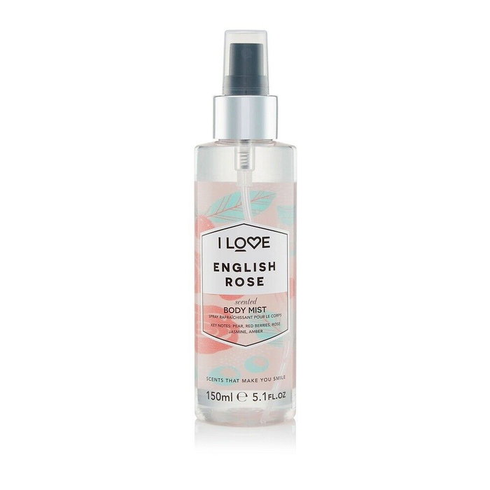 English Rose, Refrescante, Spray corporal, 165 ml English Rose, Refrescante, Spray corporal, 165 ml