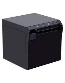 Premier ITP-Front Impresora de Tickets Térmica, Ancho Papel 80mm con Cortador, Conexión USB y Ethernet, Negra, Ideal para Recibos y Comercios
