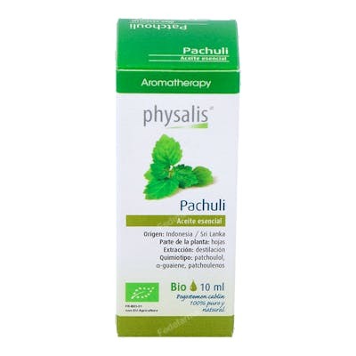 PHYSALIS Esencia Pachuli 10Ml. Bio PHYSALIS Esencia Pachuli 10Ml. Bio