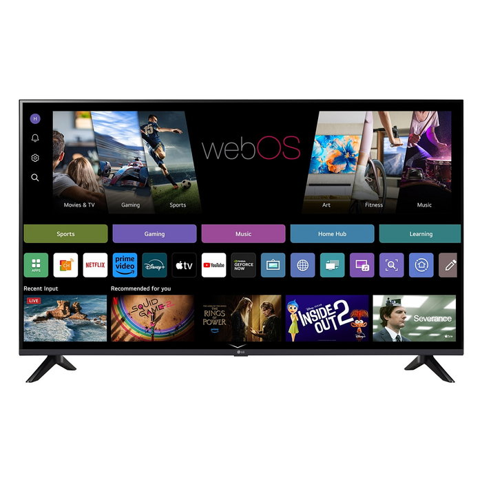 LG 43UA73003LA AI Smart TV 4K UHD 43" (109 cm) LED WebOS α7 Gen8 Procesador - Negro