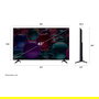 LG 43UA73003LA AI Smart TV 4K UHD 43" (109 cm) LED WebOS α7 Gen8 Procesador - Negro