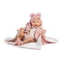 Muñecas Guca Muñeca Reborn Candela 46 cm - Alta Realismo, Español, +6 Años