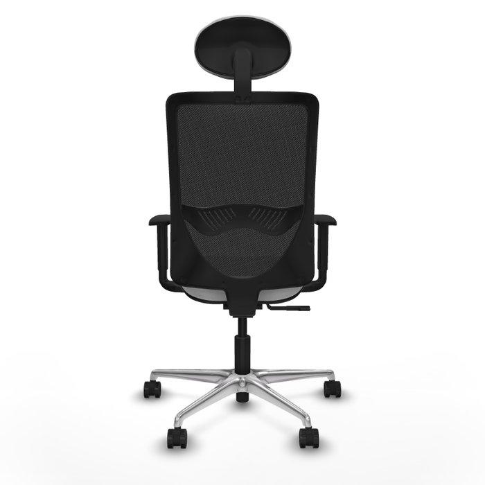 PIQUERAS Y CRESPO Silla de oficina Zulema con mecanismo Sincro, Blanco y Negro PIQUERAS Y CRESPO Silla de oficina Zulema con mecanismo Sincro, Blanco y Negro