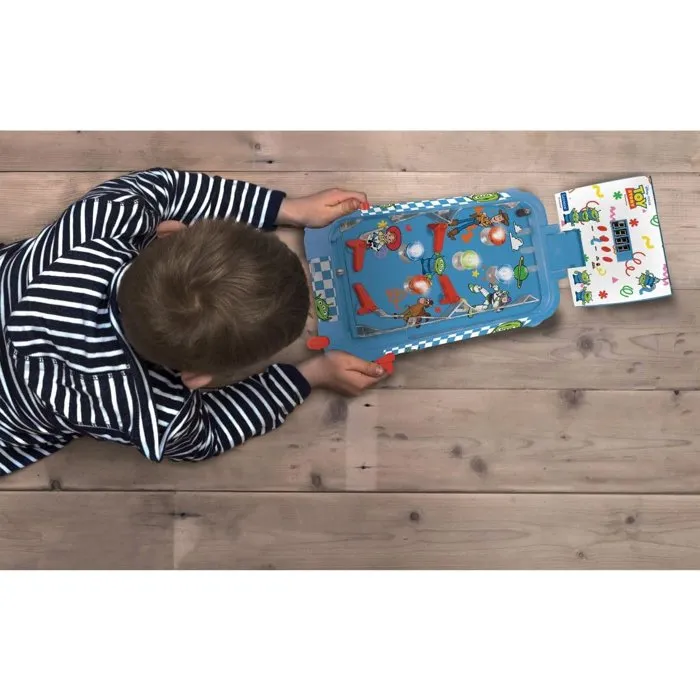 Lexibook Máquina de Pinball Electrónica Toy Story con Sonidos, Luces y Pantalla de Puntuación