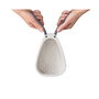 Joseph Joseph Droplet Mini Colador Blanco con Mango Plegable