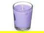 Acorde Set 6 Velas Vaso Vidrio Lavanda 16x6.5x11 cm (Set de 12)
