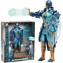 Gormiti Figura articulada Aqu con ataque ligero de Agua - 27 cm