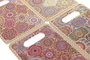 DKD Home Decor Salvamanteles Mandala 18x24x0,7cm Multicolor Dorado Surtido de 4