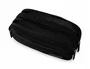 Liderpapel Estuche portatodo Duo 3 cremalleras con bolsillo frontal negro