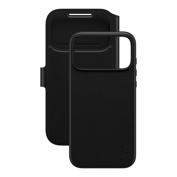 PanzerGlass CARE™ Tango 2in1 Wallet MagSafe para iPhone 17 Pro Max, Negro