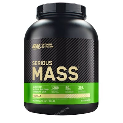 Optimum Nutrition Serious Mass Vanilla 2730G Ganador de Peso Optimum Nutrition Serious Mass Vanilla 2730G Ganador de Peso