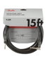 Cable Fender Jack/Jack Acodado Negro 4,5 m