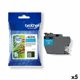 Brother LC422XLC - Tóner Color Cian / Cyan - Compatible con impresoras Brother