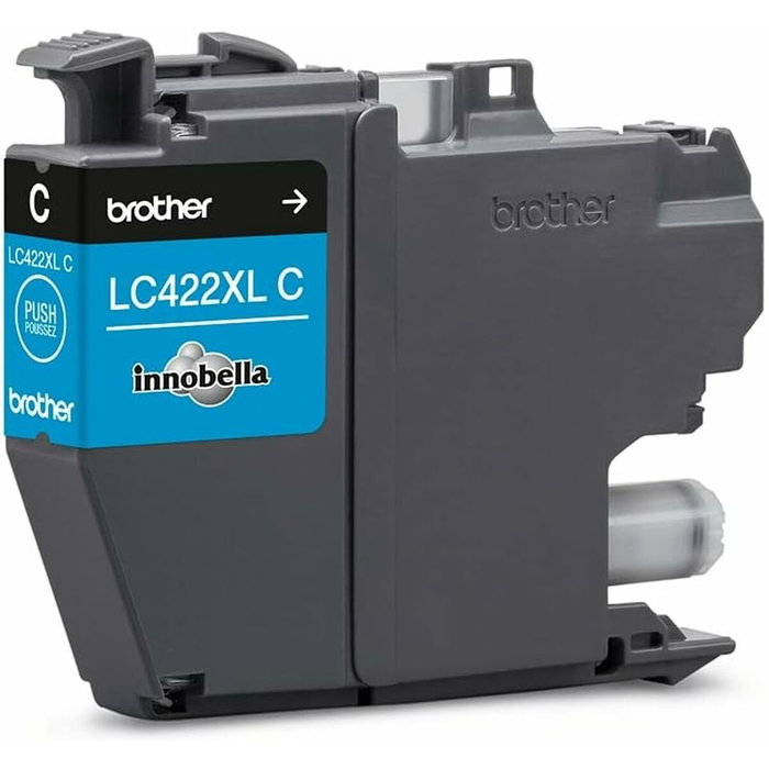 Brother LC422XLC - Tóner Color Cian / Cyan - Compatible con impresoras Brother