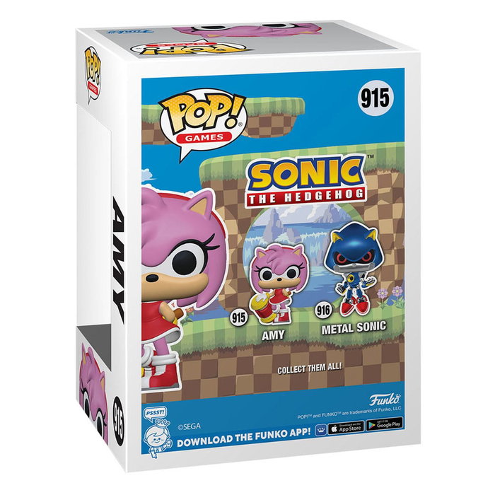 Funko POP! Amy Rose Sonic the Hedgehog Funko POP! Amy Rose Sonic the Hedgehog