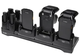 Zebra Cargador CRD3S4T-RFD40-TC2X-CHG-1R para dispositivos móviles y lectores RFID, Negro