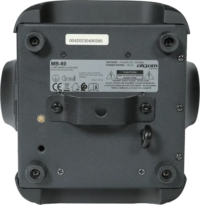 Algamlight Led Blanco 80W con Efectos de Color, Arco Iris y Estroboscópico