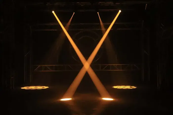 Algamlight Led Blanco 80W con Efectos de Color, Arco Iris y Estroboscópico