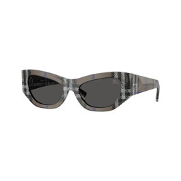 Burberry BE4450U-414787 Gafas de sol para mujer con lentes grises