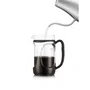 Bodum Cafetera Émbolo Francesa BOD0699965514556 Young Press 1 Litro (8 Tazas) Cristal y Negro