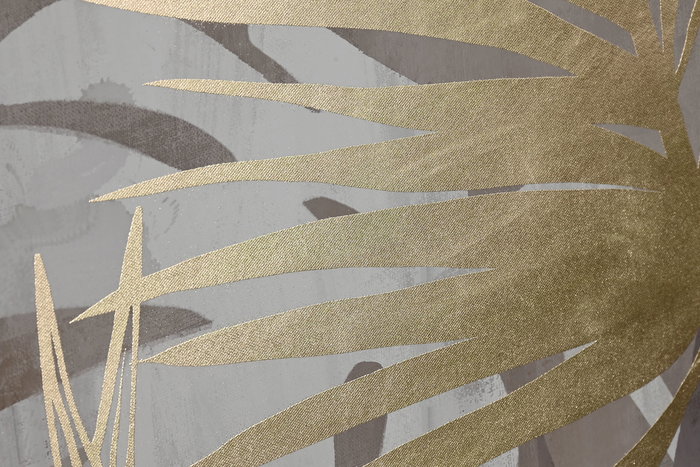 DKD Home Decor Cuadro Tropical Dorado Marron Lienzo 4 x 100 x 75 cm (2 Unidades)