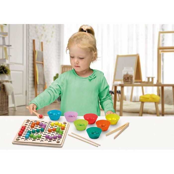 Cayro Juego Bead & Clip Montessori