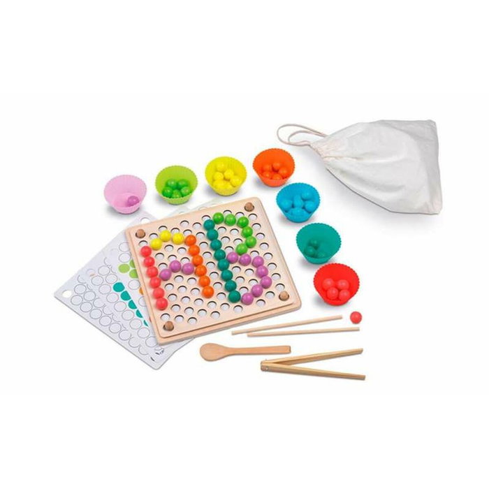 Cayro Juego Bead & Clip Montessori
