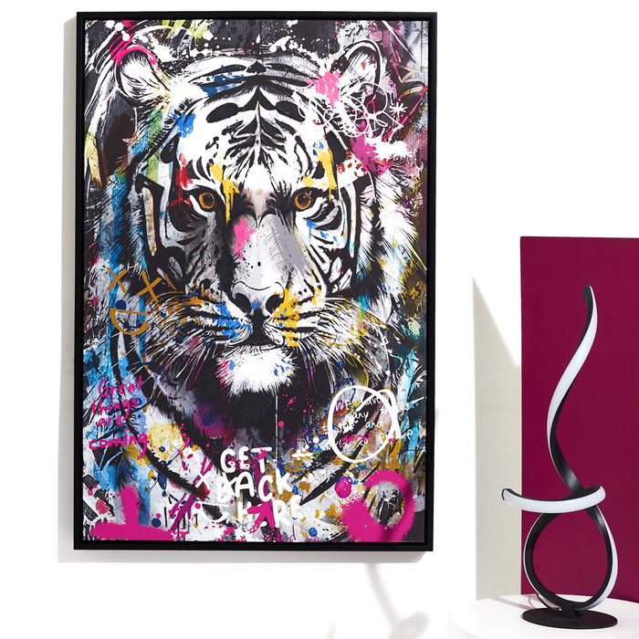 Home Deco Factory Cuadro Tigre 60x90 cm