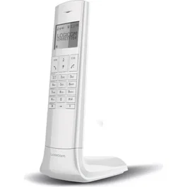 Logicom Contestador telefónico Inalámbrico Luxia 150 Solo Blanco Gris