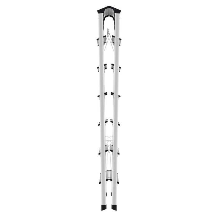 Hailo D60 StandardLine Escalera de doble cara 2x7 peldaños