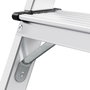 Hailo D60 StandardLine Escalera de doble cara 2x7 peldaños